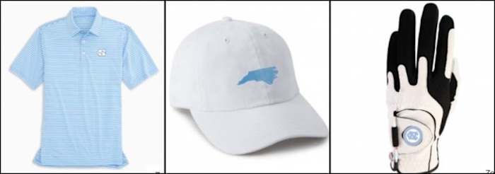 Buy Carolina golf gear now!  
